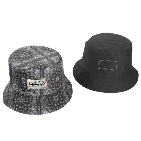 sd Paisley reversible bucket hat