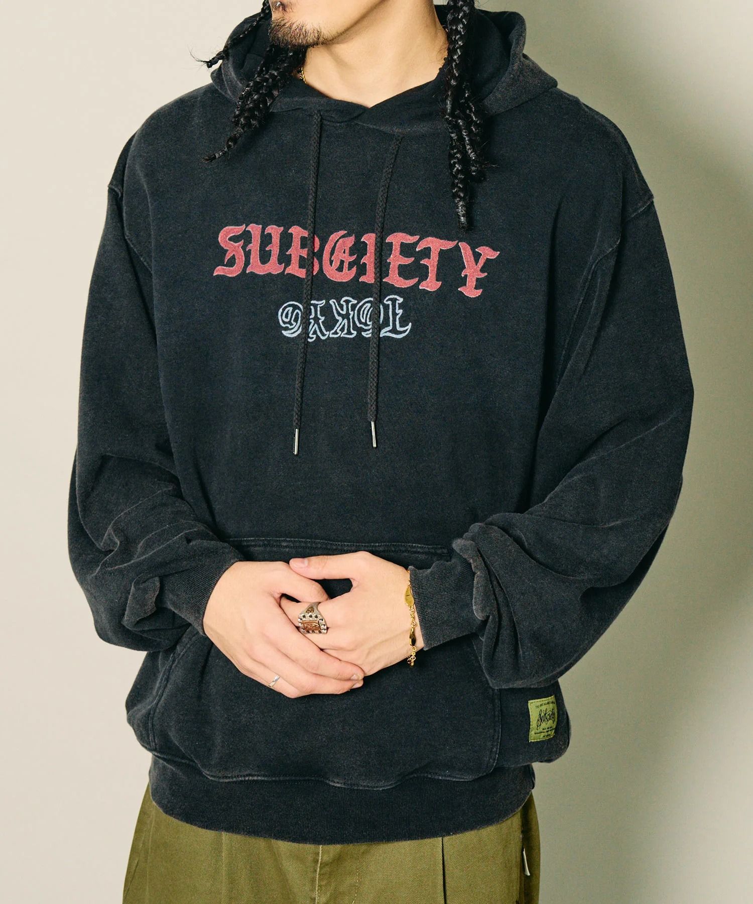 Fade wash hoodie