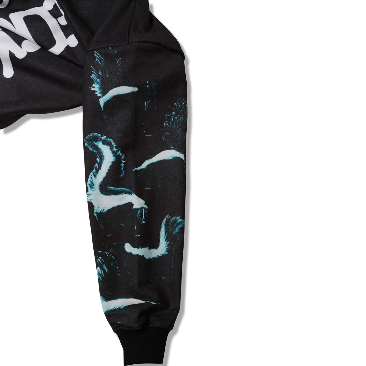 PATTERNED ALL OVER CREW - Skunks