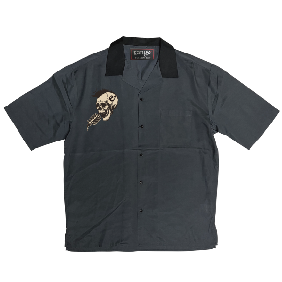 poly 50's style open shirts
