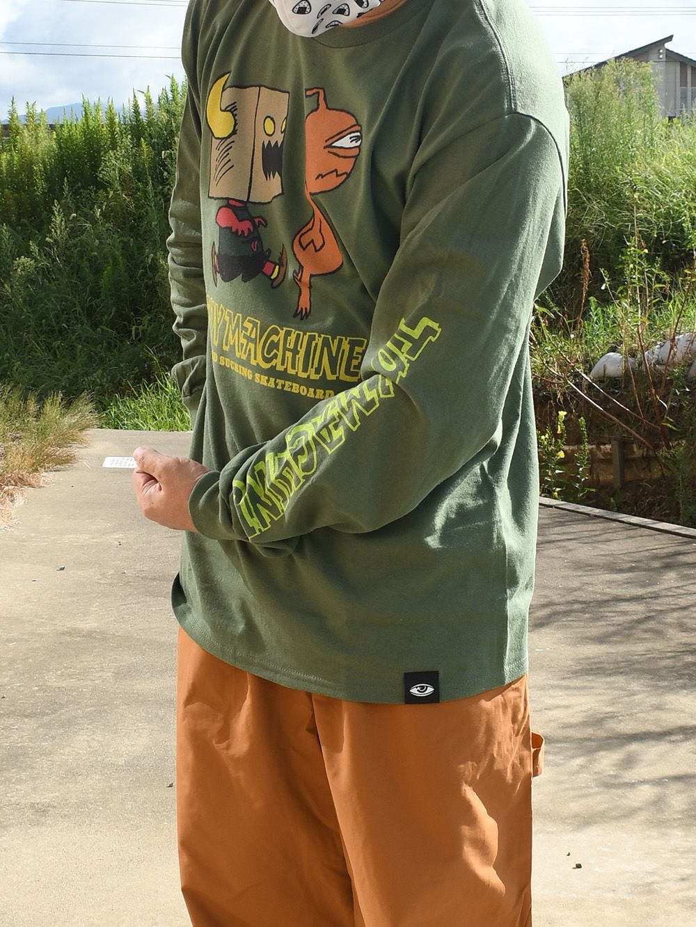 < SKB3 COLLAB > SECT & TOYMONSTER LONG T