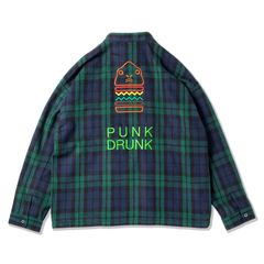 鮫人チェックシェフJKT