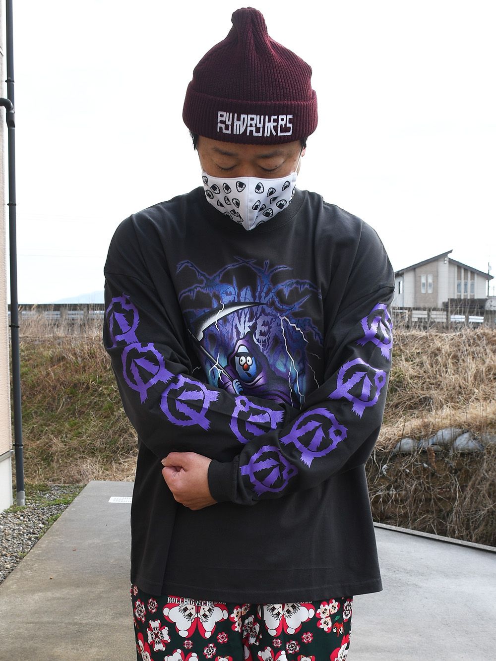 サム死神BIGロンTEE
