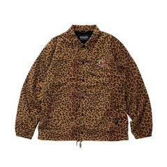 LEOPARD COACH-JACKET