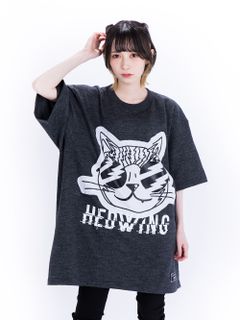 Vacation Cat Big Silhouette T-Shirt