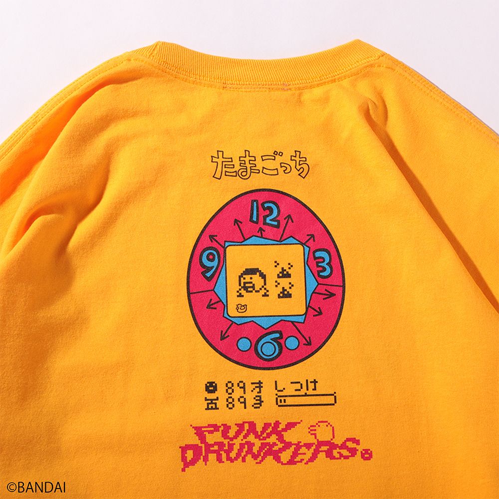 たまごっち XL パンクドランカーズ　バンダイ コラボ ロングTシャツ 未使用 たまごっち XL パンクドランカーズ バンダイ コラボ ロングT