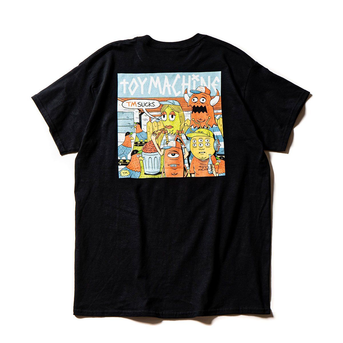 TOY MACHINE - TM SUCKS T-SHIRTS | DOLL