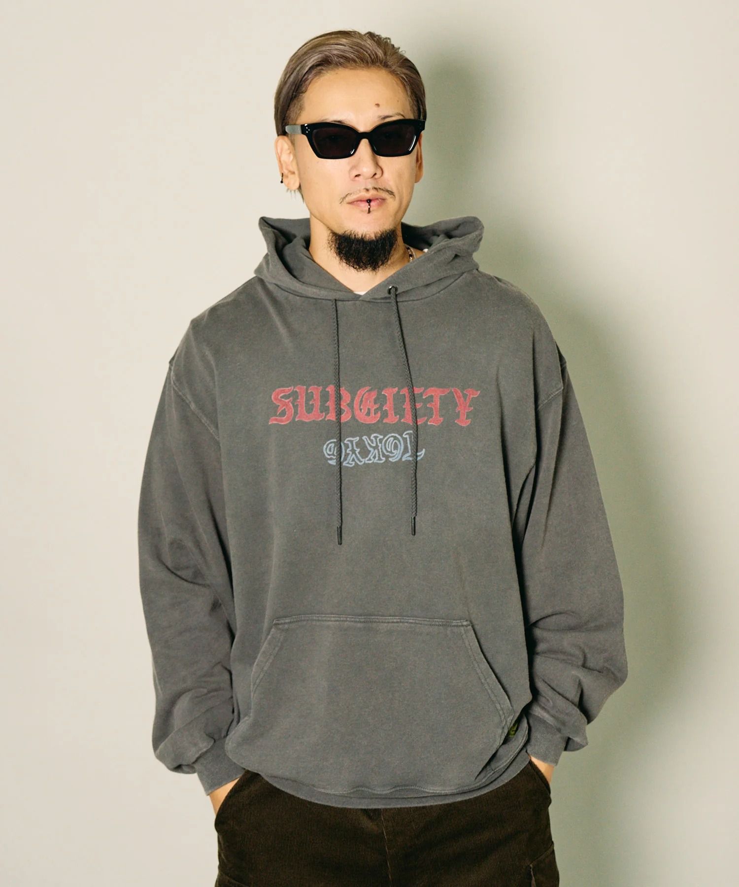Fade wash hoodie