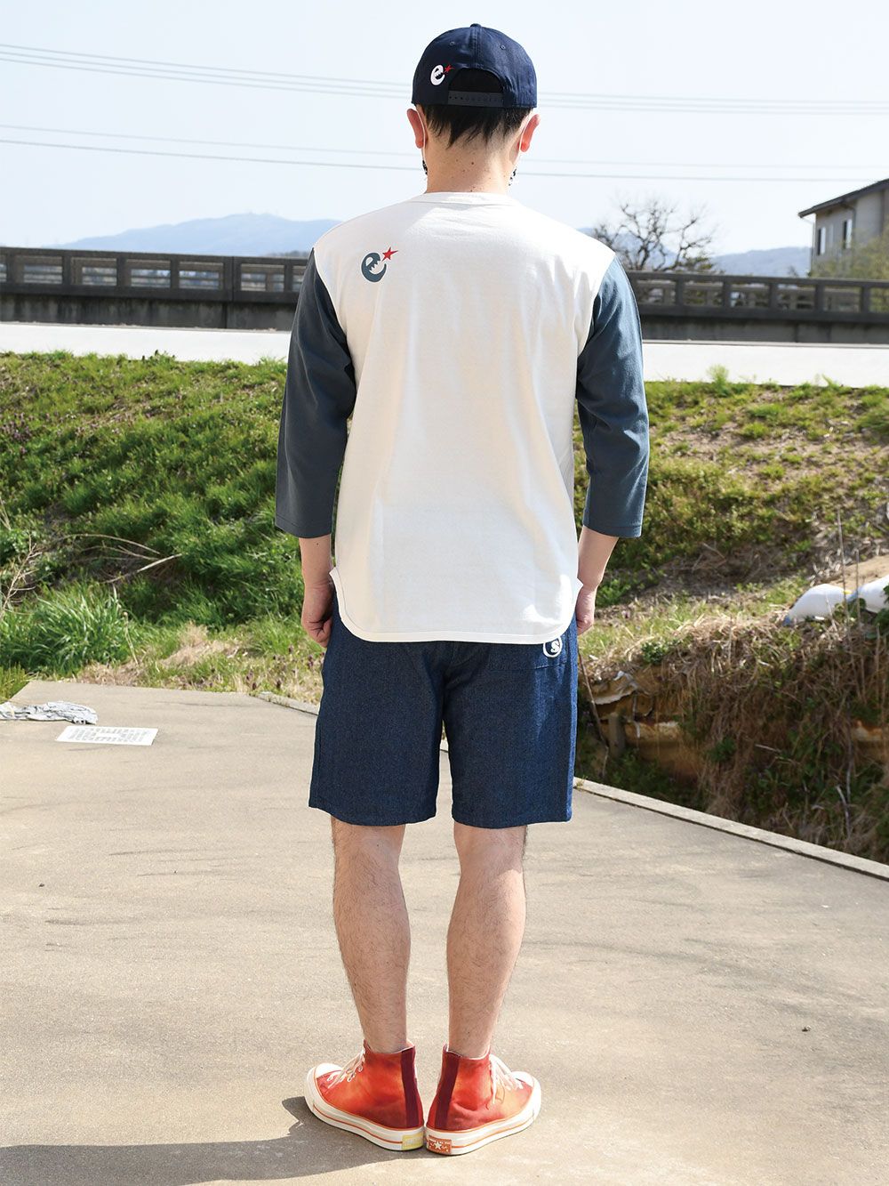 rg BB 7分袖 LS tee