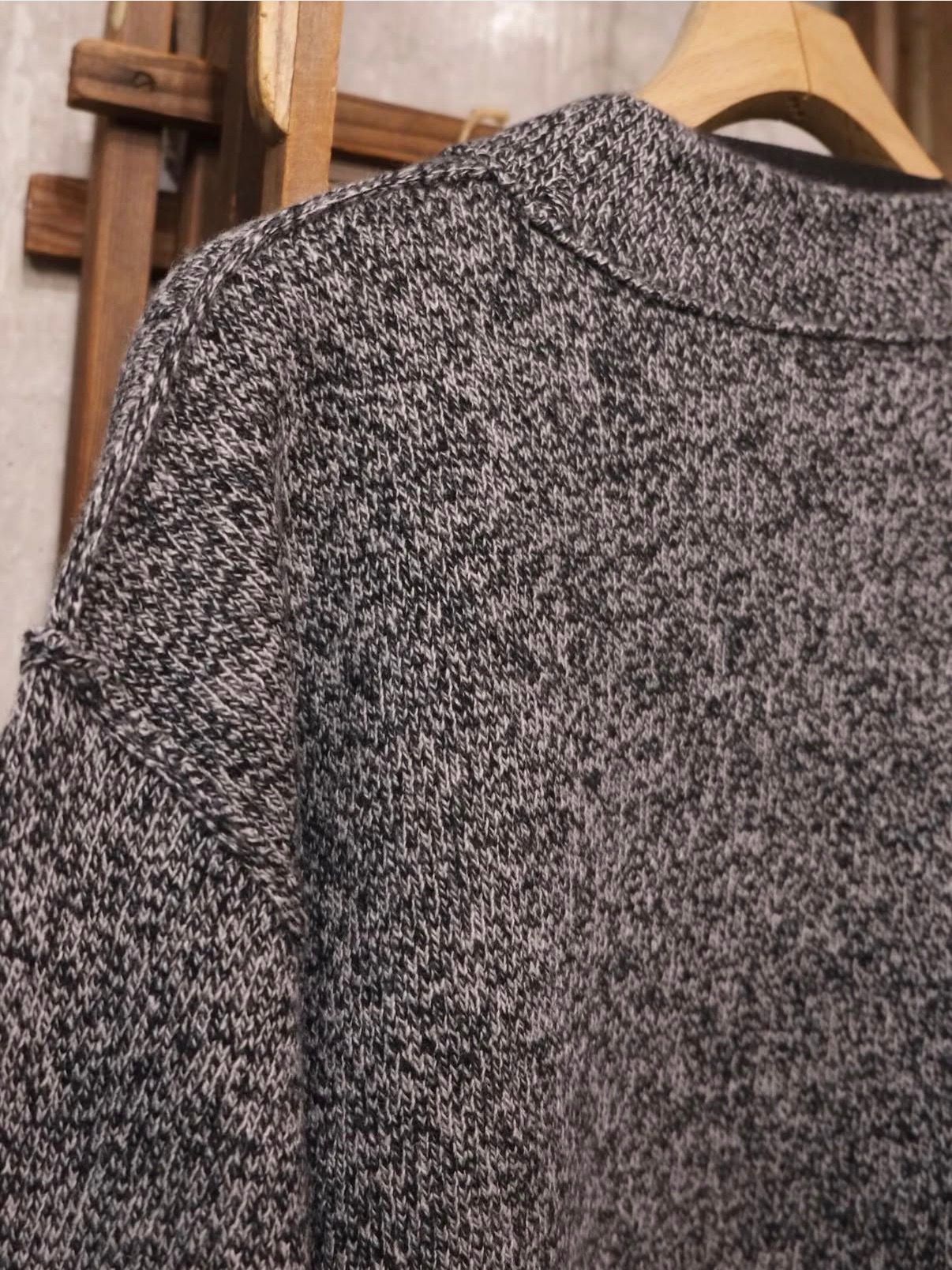 Mix Color Mock Neck Sweater