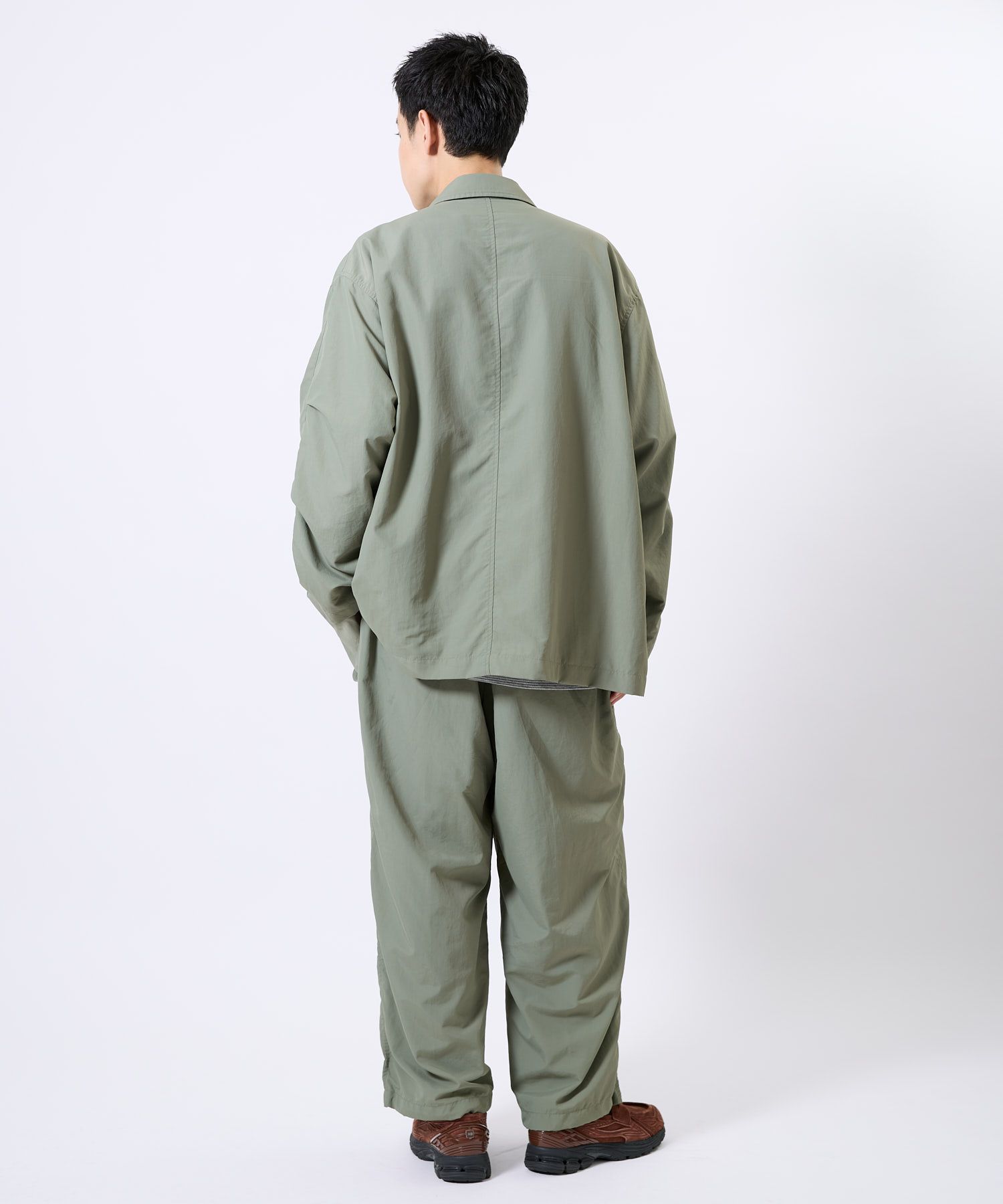 Supplex® DAILY LOOSE 2B JACKET / ルーズ 2Bジャケット / グレー / MTM-JK-0384-26-C
