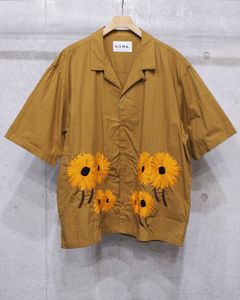 Floral Emb SS Shirt