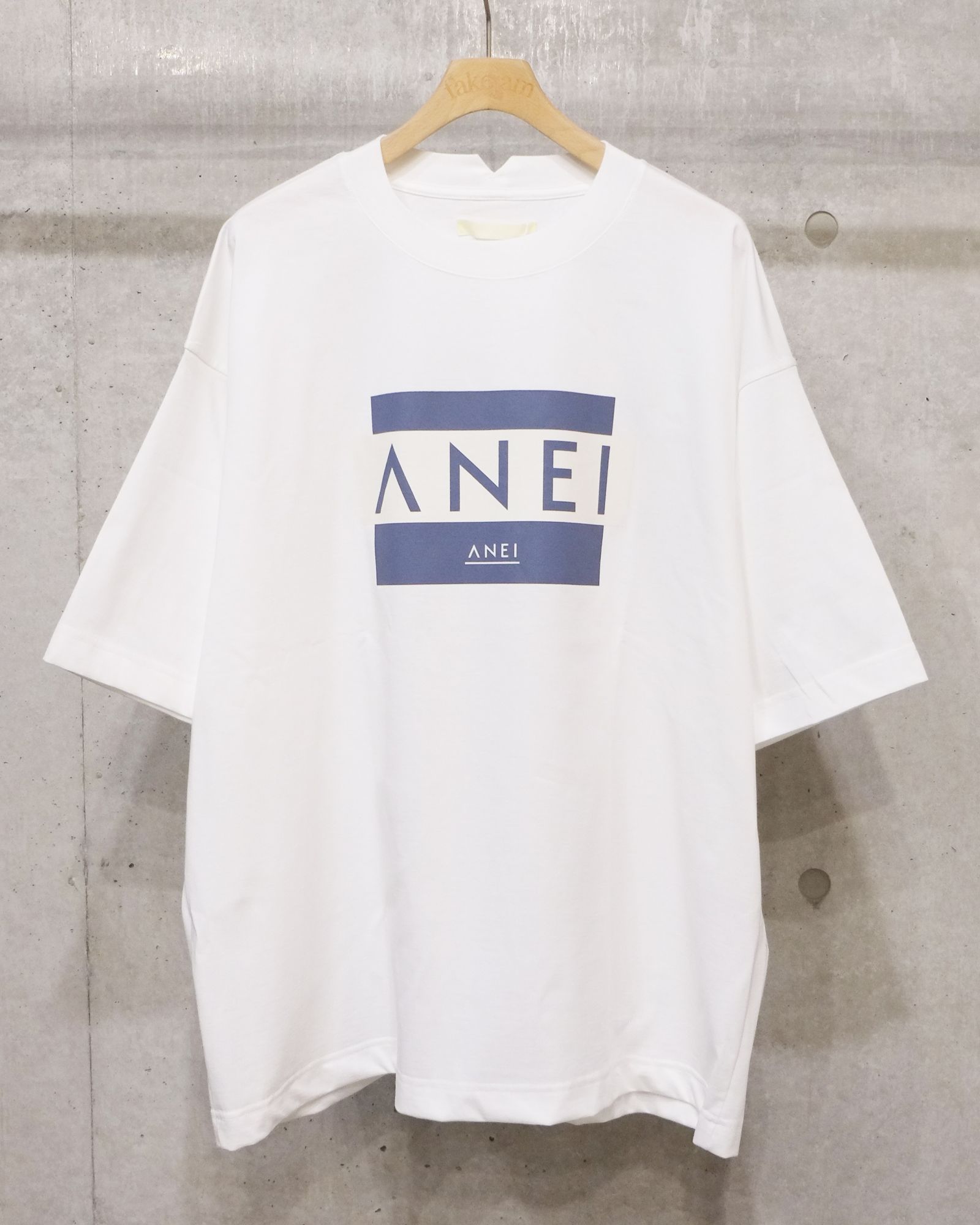美品 ANEI BOX LOGO LOOSE TEE フリー 黒白 ユニセックス 美品 ANEI BOX LOGO LOOSE TEE フリー 黒白 ユニセックス - メルカリ