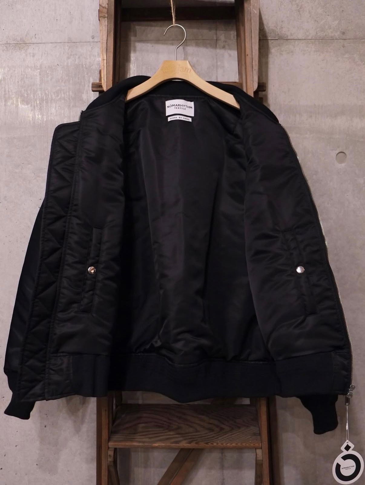 Flower Embroidery Flight Jacket