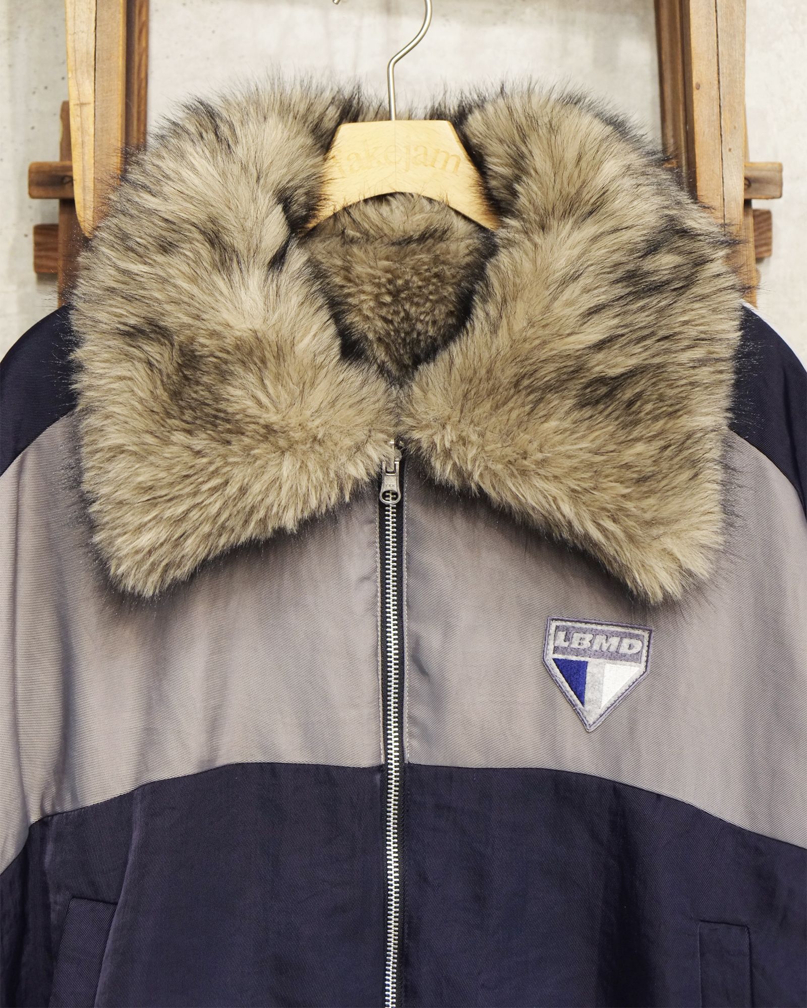 Reversible Fur Jacket / ファー ブルゾン / ベージュ / LM-26aw-2205