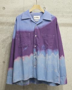Hand Dyed Flannel Shirt