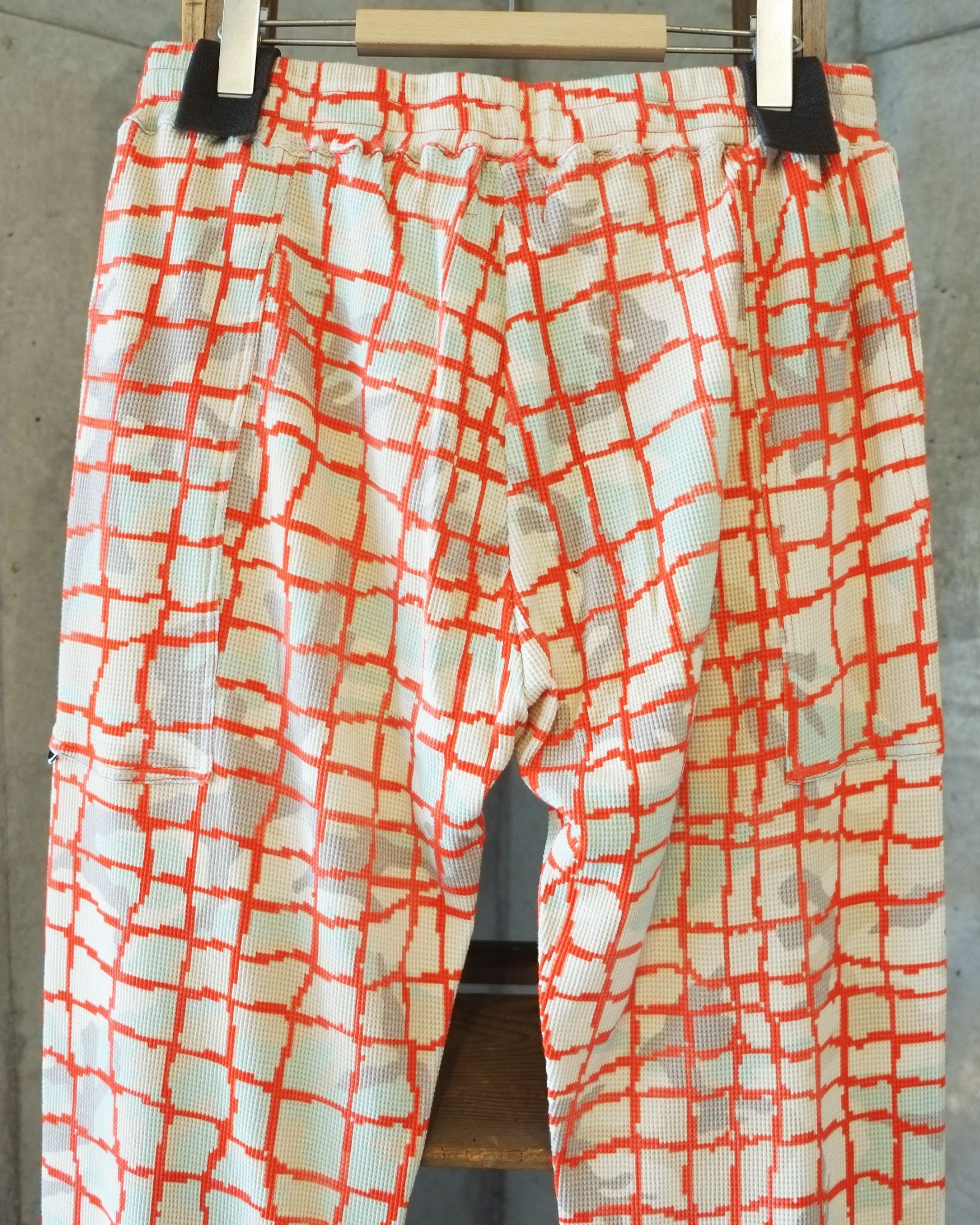Net Waffle Pants / ワッフル パンツ / レッド / PD-262-BT-082
