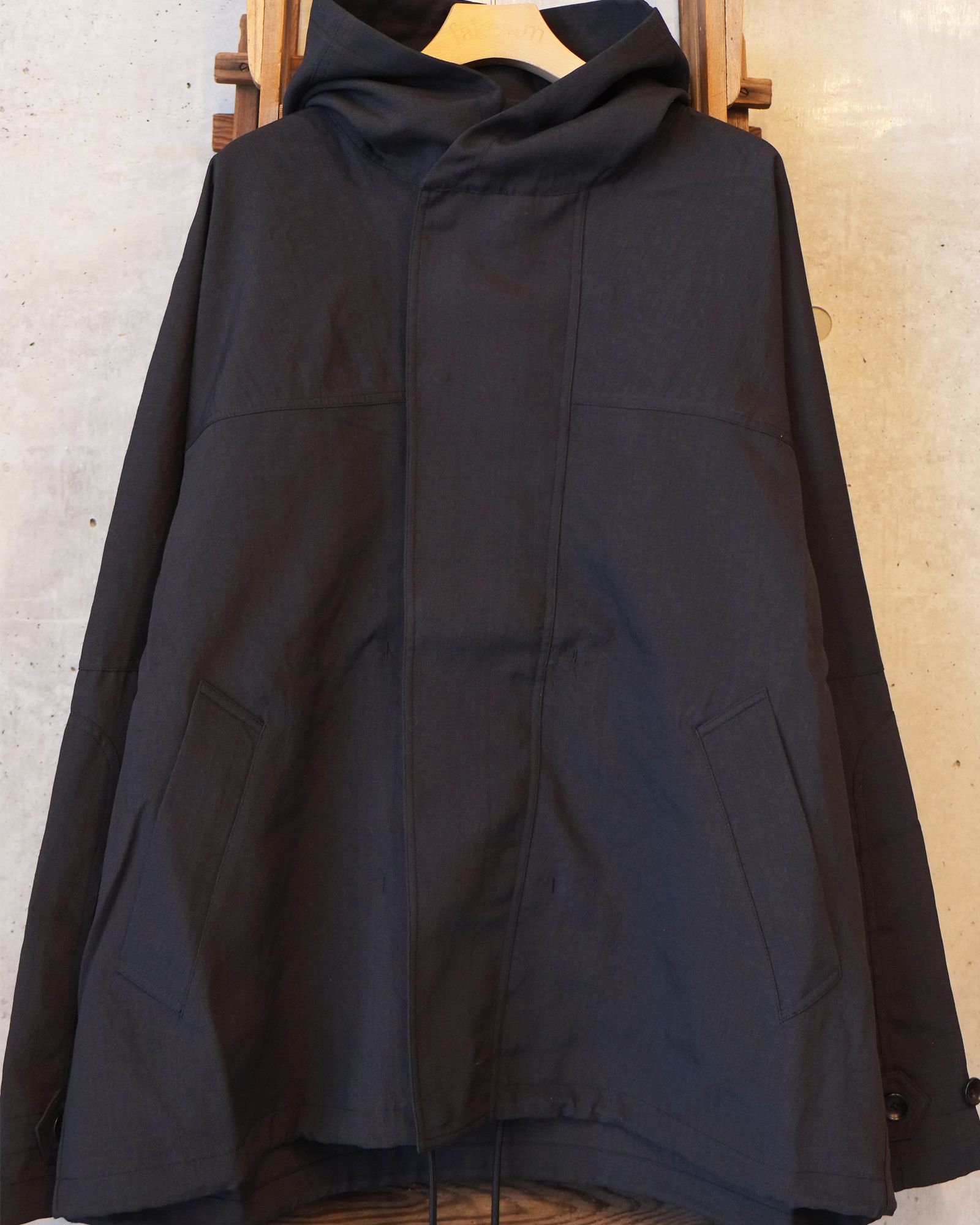 Desert Cloth Neutral Hooded Blouson / ブルゾン / ブラック / MW-JKT26102