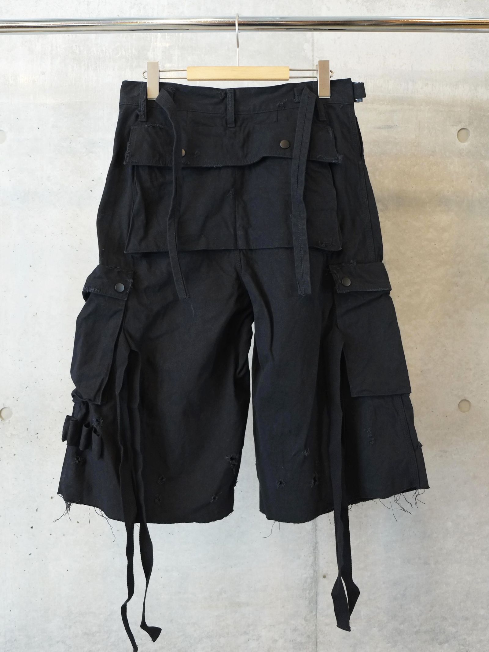 Heavy Cargo Short With Damaged(AGED CANVAS)