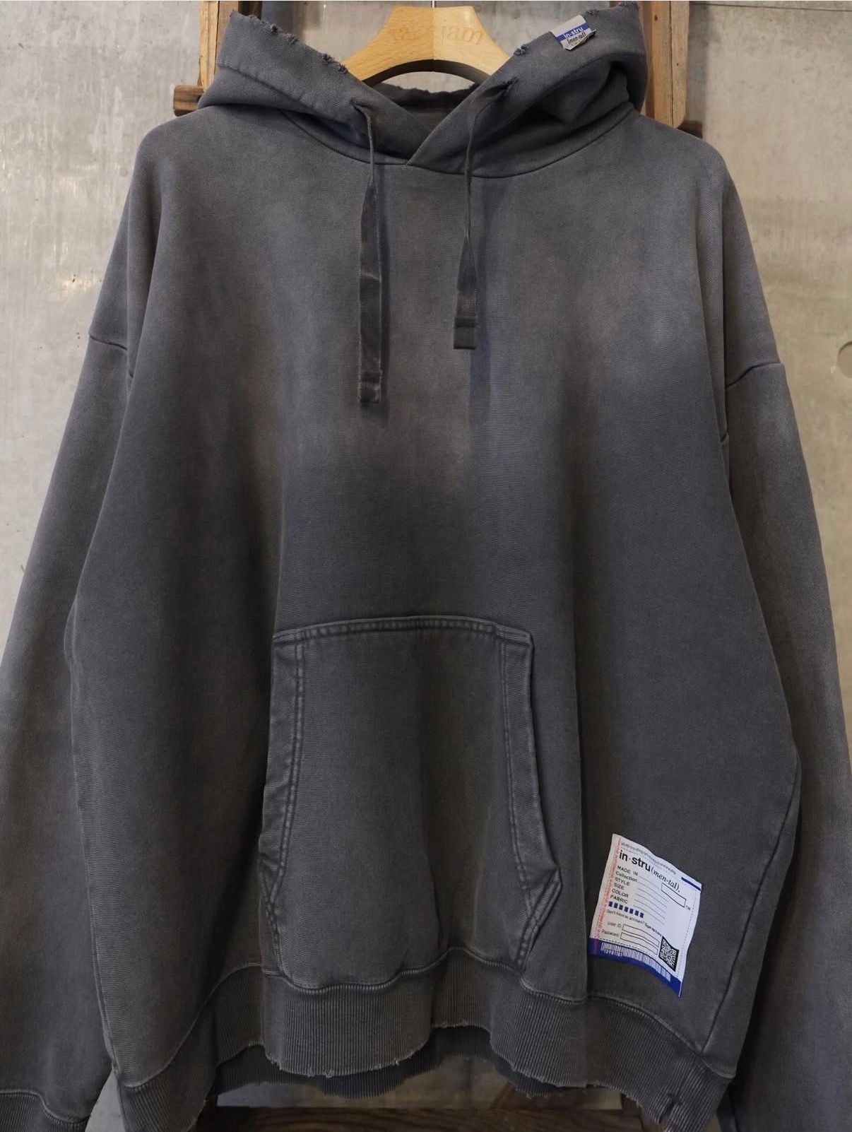 Sun Faded Like Distressed Hoodie