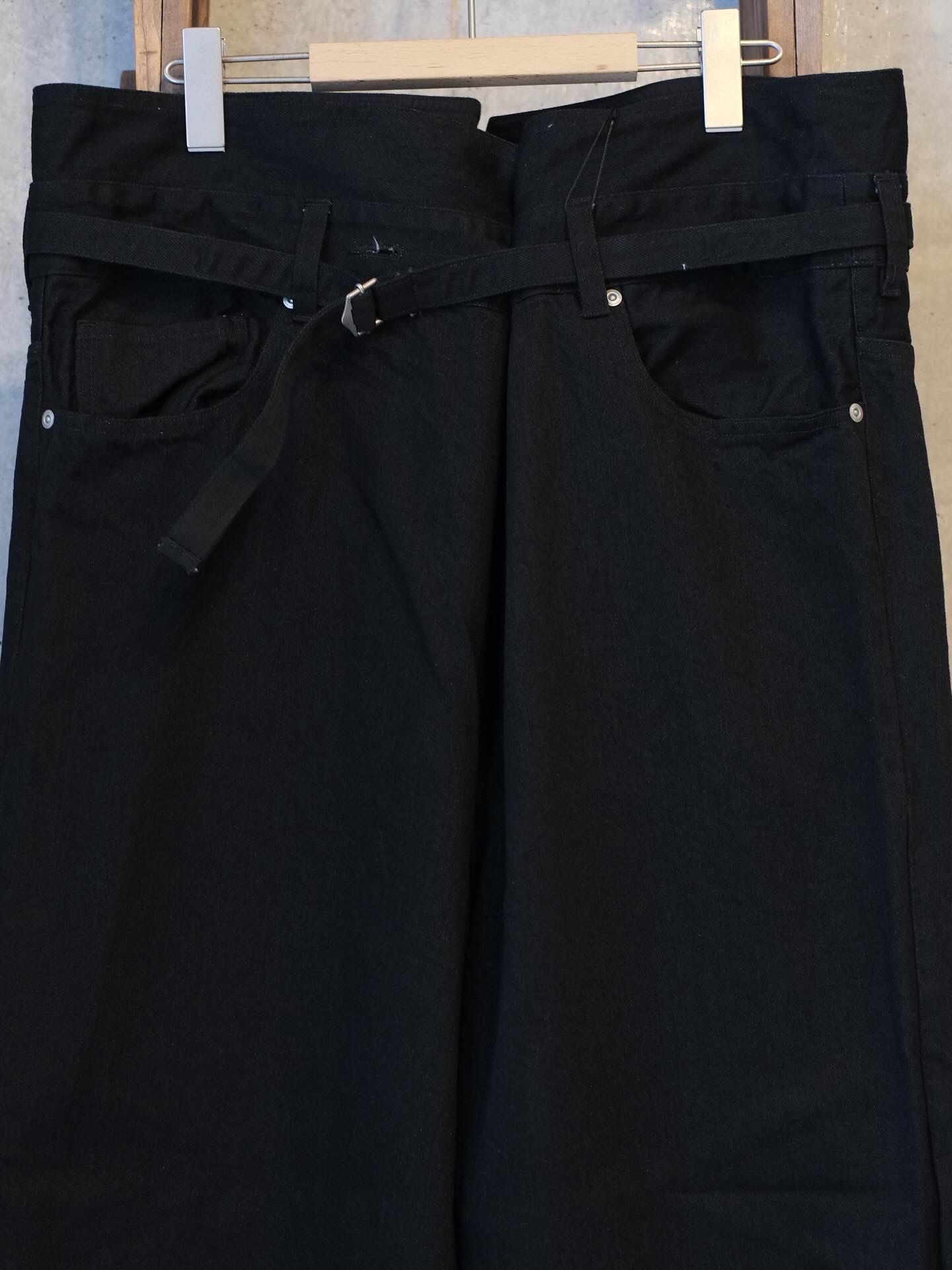 Fade Denim Wrap PT “Wide”