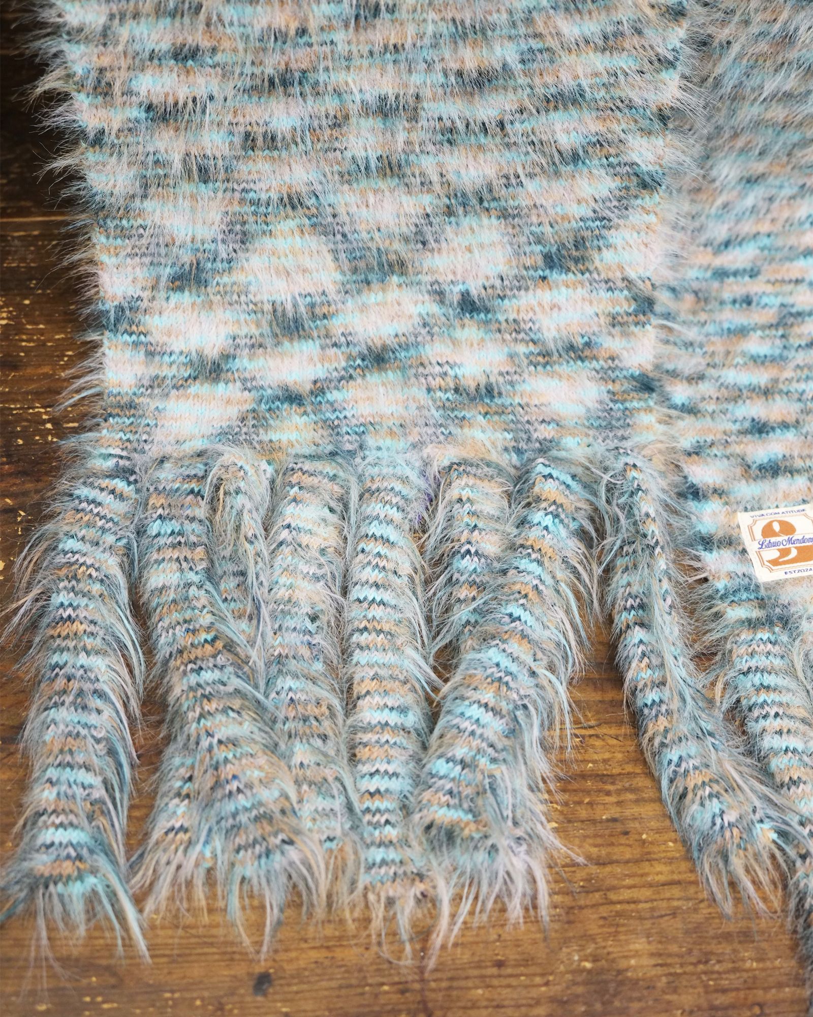 Hooded Scarf / フード スカーフ / ブルー / LM-26aw-1206