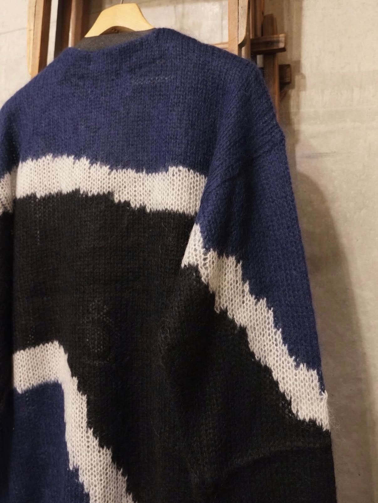 Multi Colour Mohair Cardigan