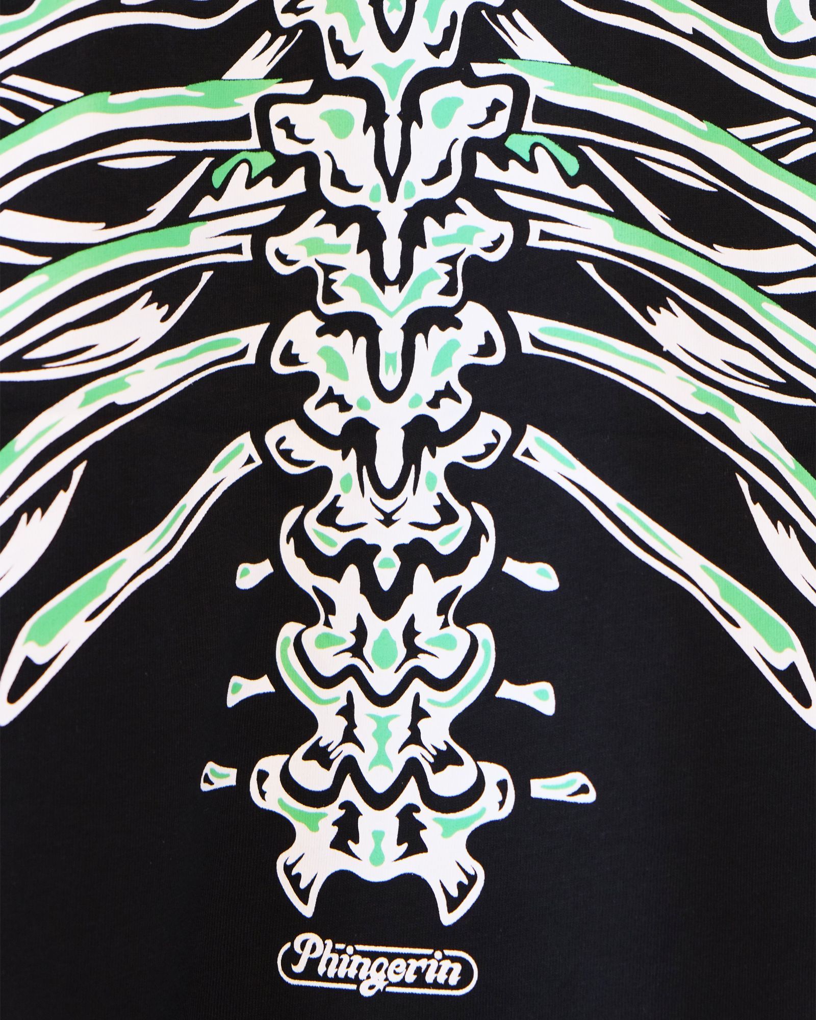 Bone L/S Tee / ボーン ロングスリーブTシャツ / ブラック / PD-262-LCS-051