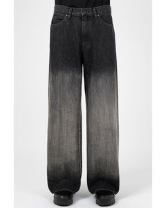 11.5oz GRADATION DENIM WIDE STRAIGHT PANTS