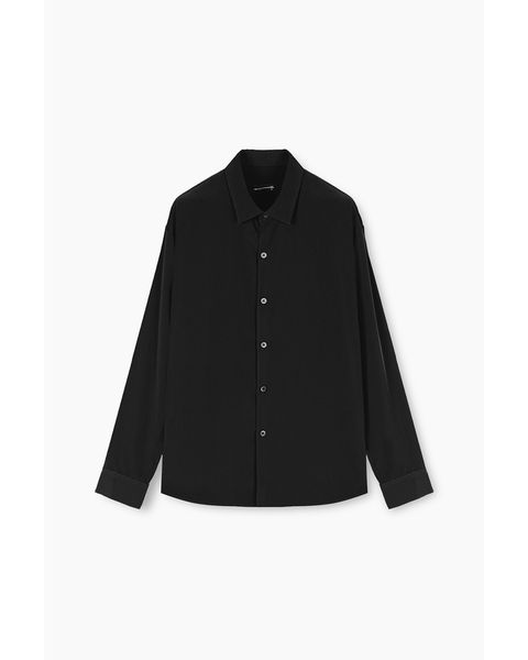 DECHINE COMFORT SHIRT / ロングスリーブ シャツ / ブラック / 2226-104
