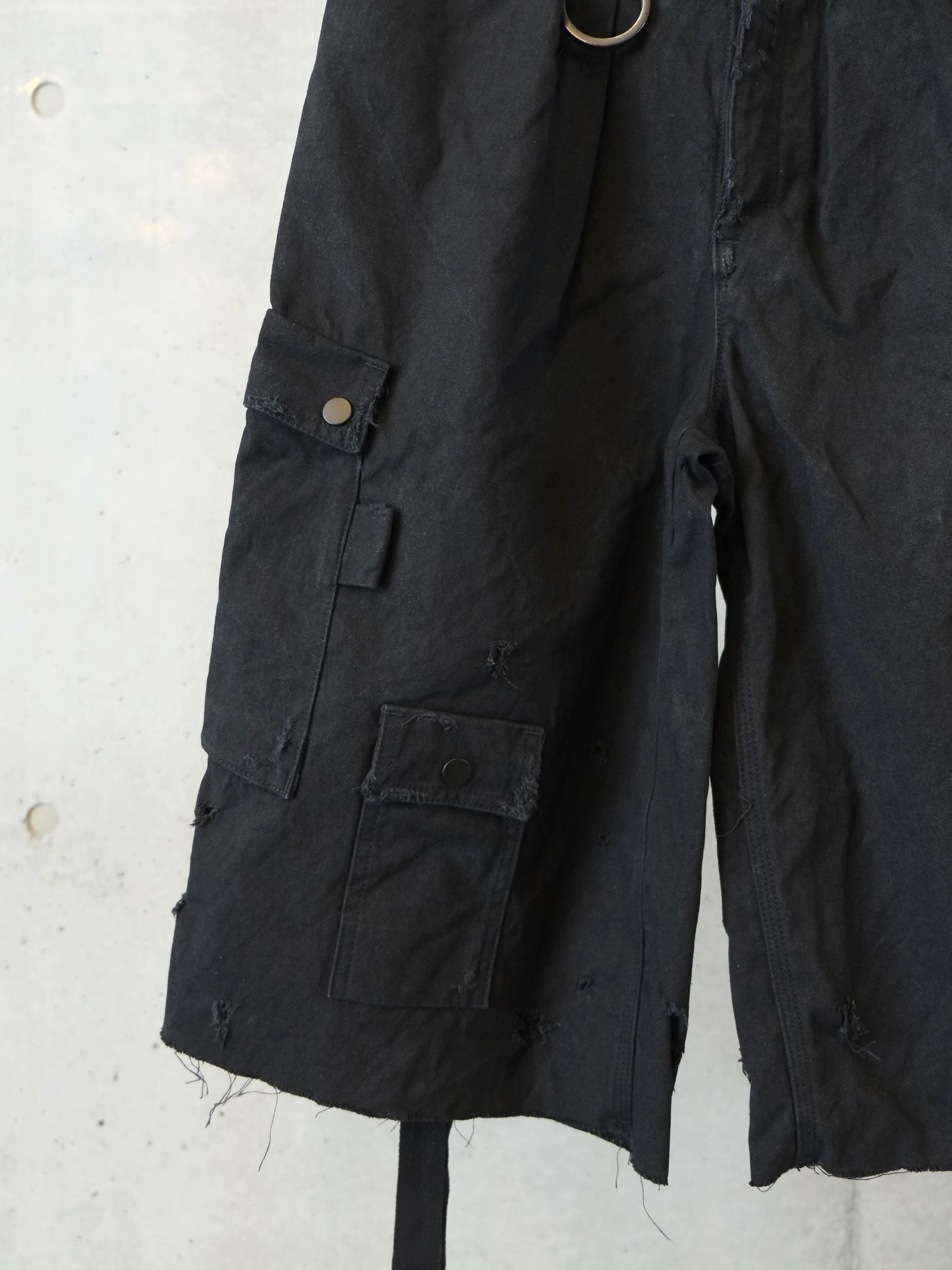 Heavy Cargo Short With Damaged(AGED CANVAS)