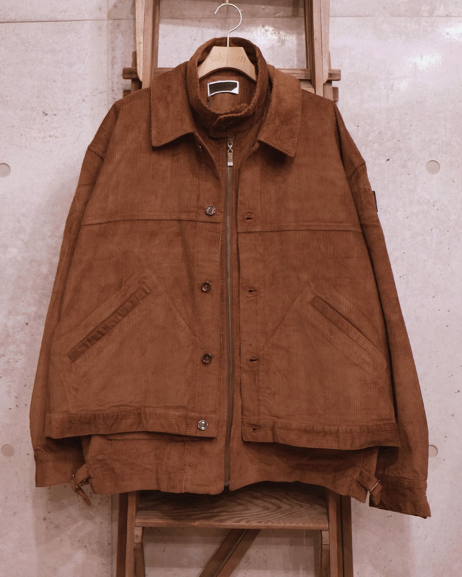 Double Cord Jacket / コーデュロイジャケット / ブラウン / PD-262-JK-041