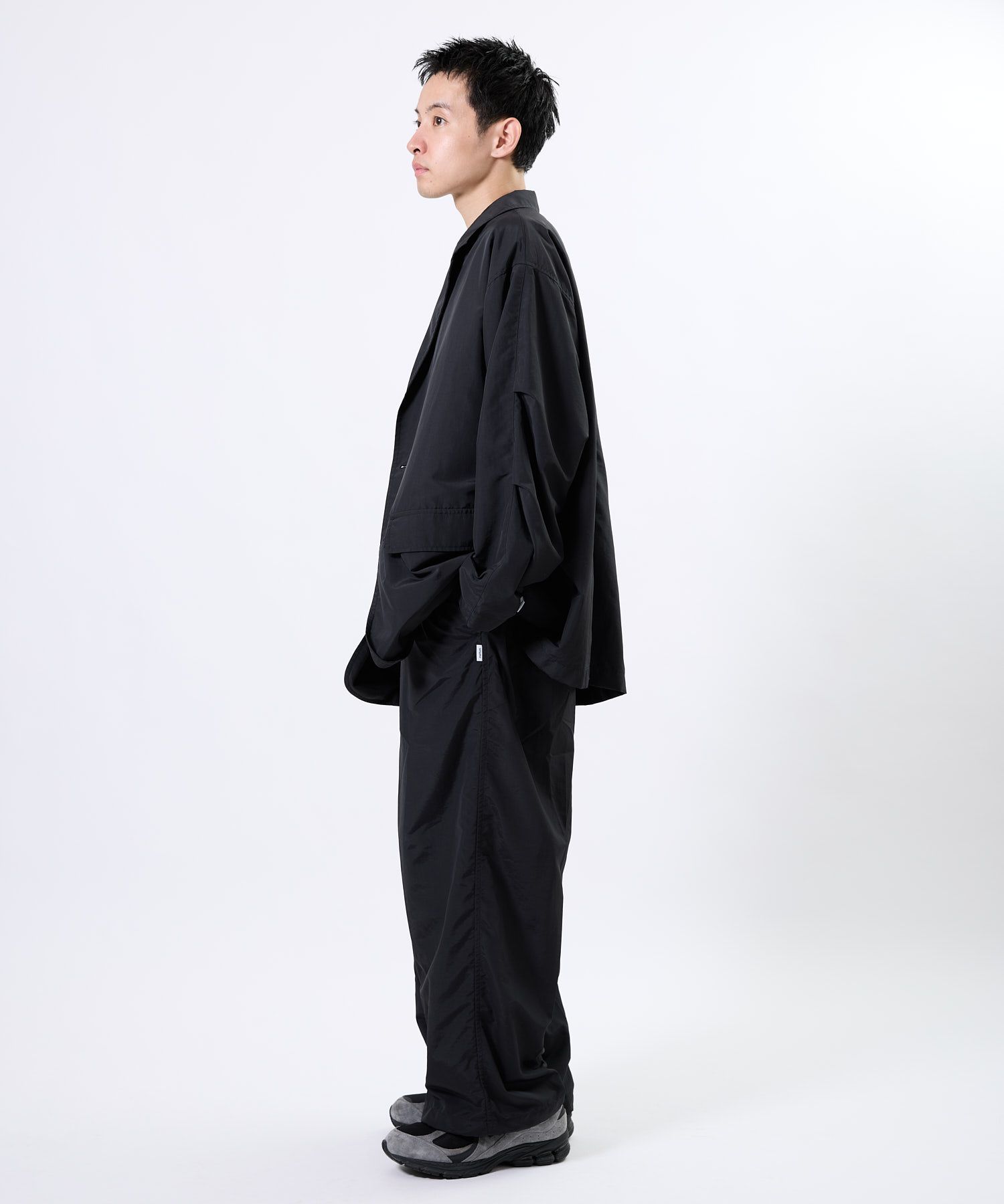Supplex® DAILY LOOSE 2B JACKET / ルーズ 2Bジャケット / ブラック / MTM-JK-0384-26-C