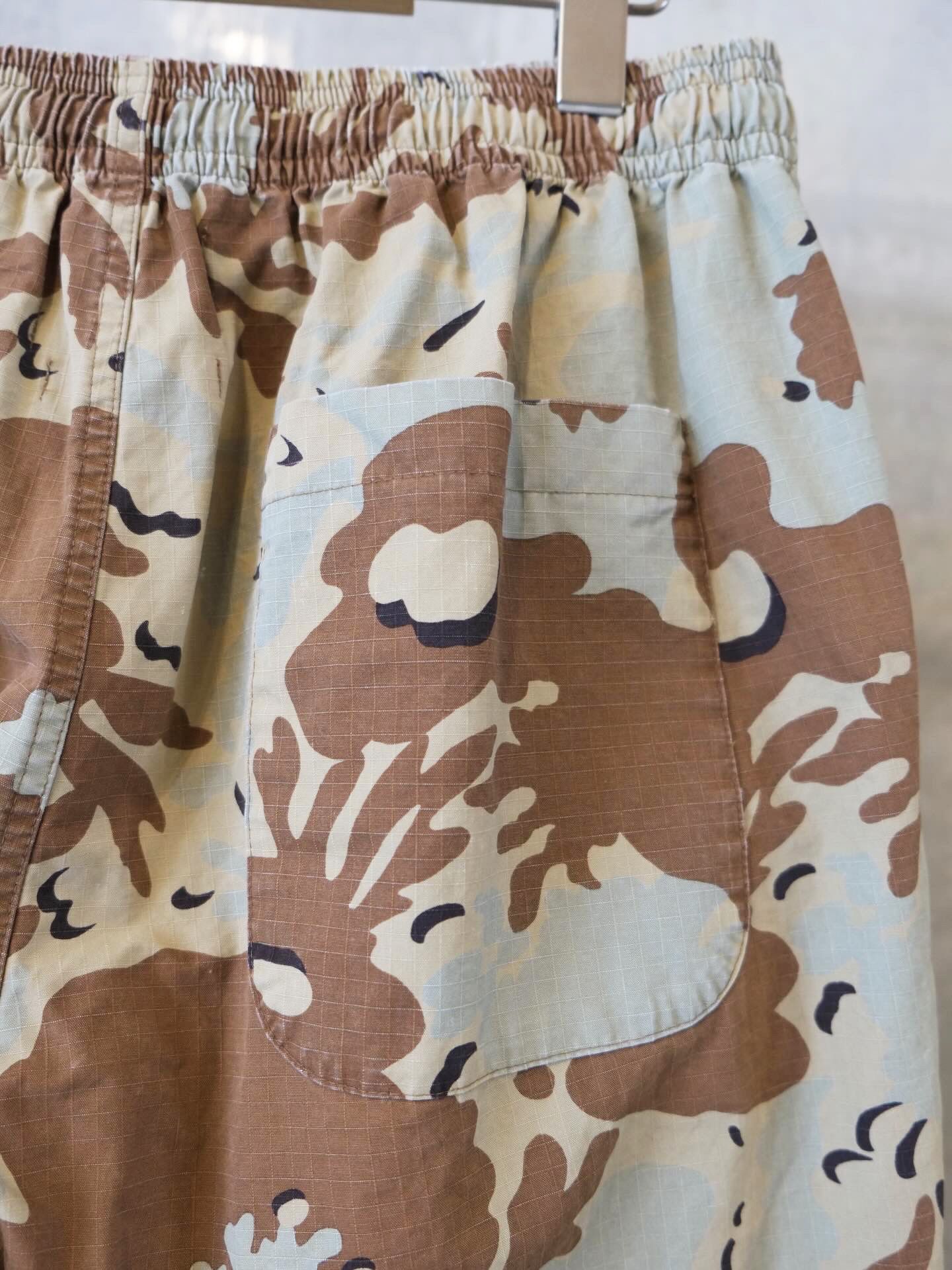 Camo Flower Double Knee Pants