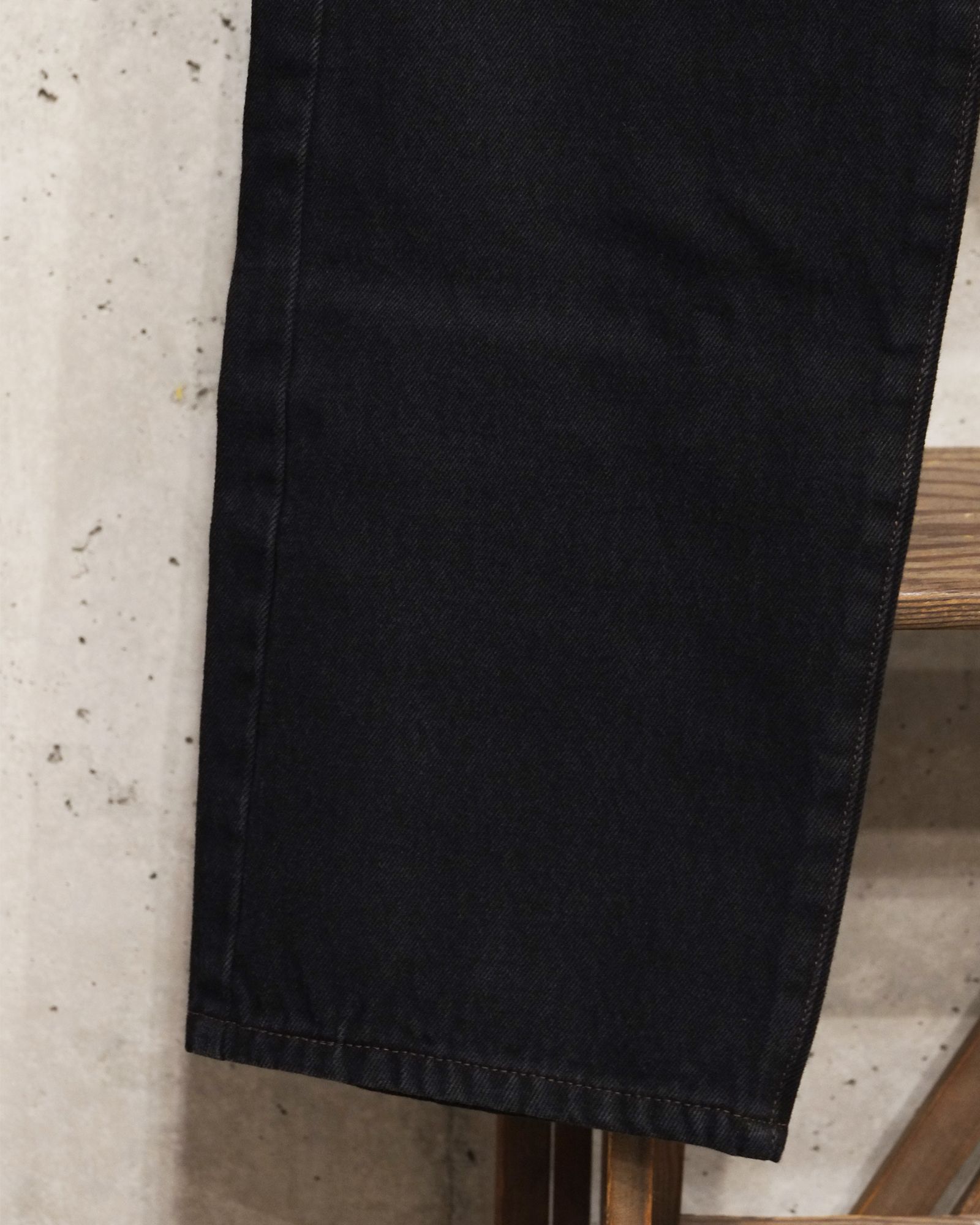 6 Pocket Jeans Straight / ストレート デニムパンツ / ブラック / PD-262-BT-051