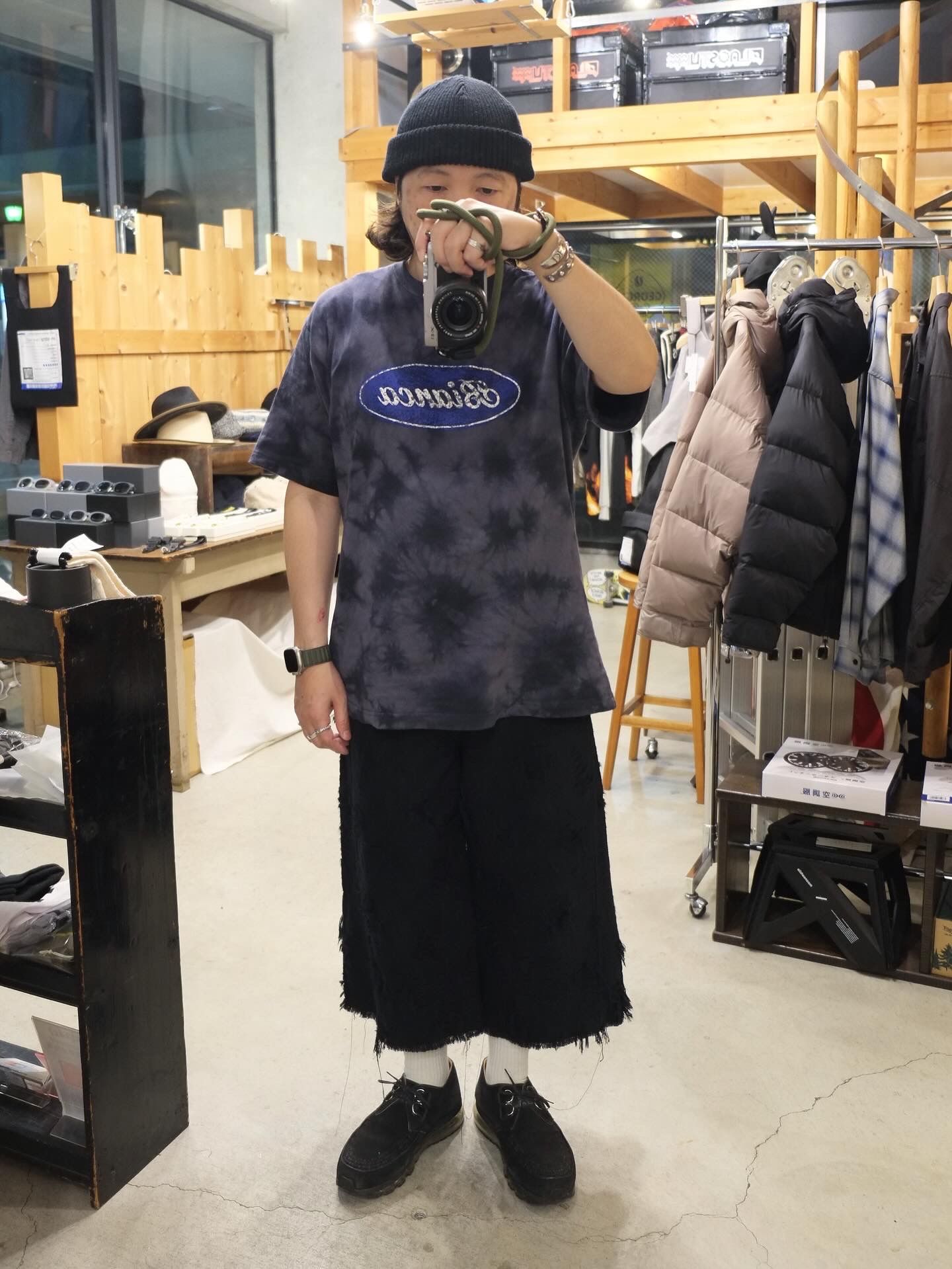 Cut Off Heavy Short Boro Crust (NOIR)