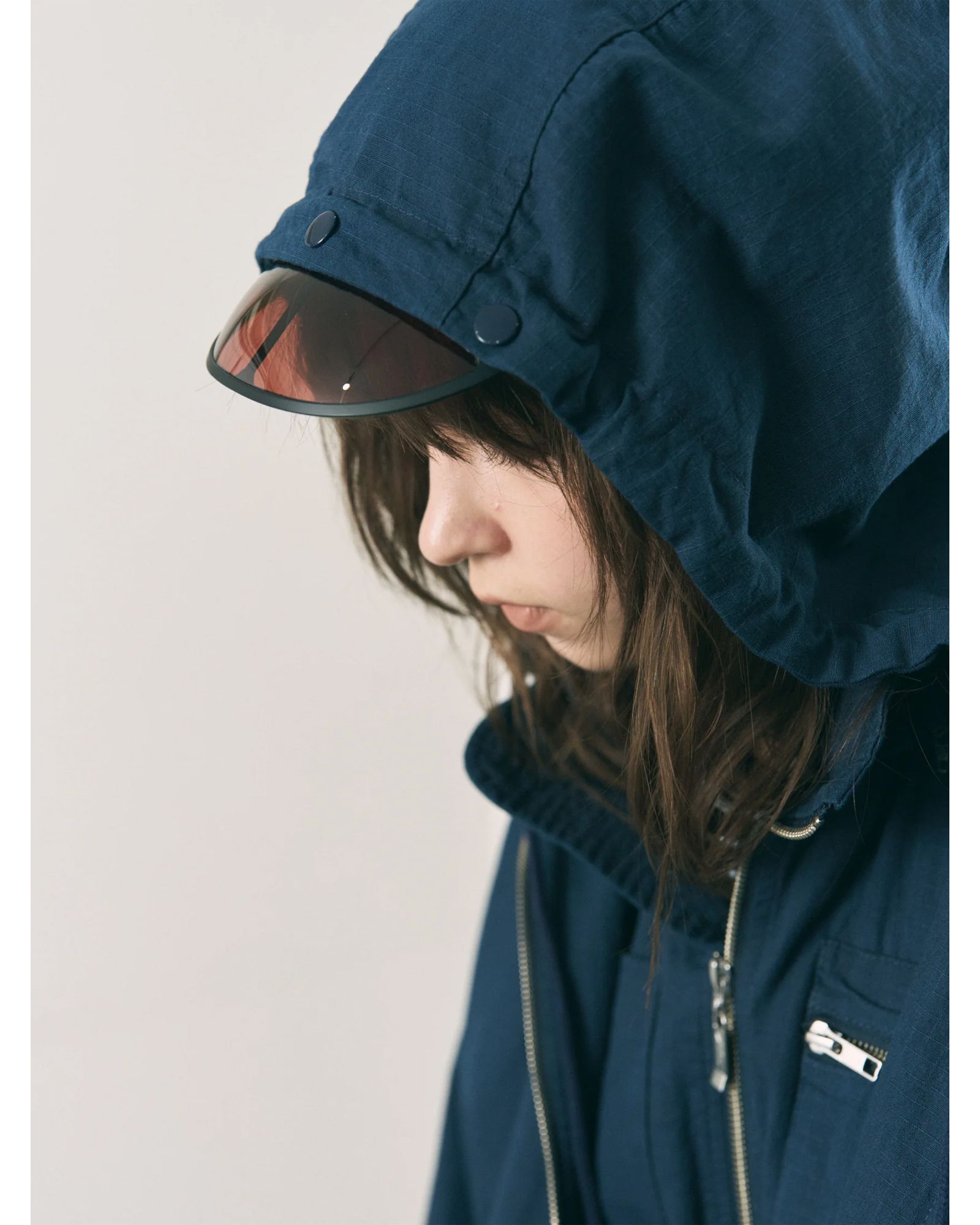 Visor Double Zip Jacket / ワークジャケット / ネイビー / PD-262-JK-091