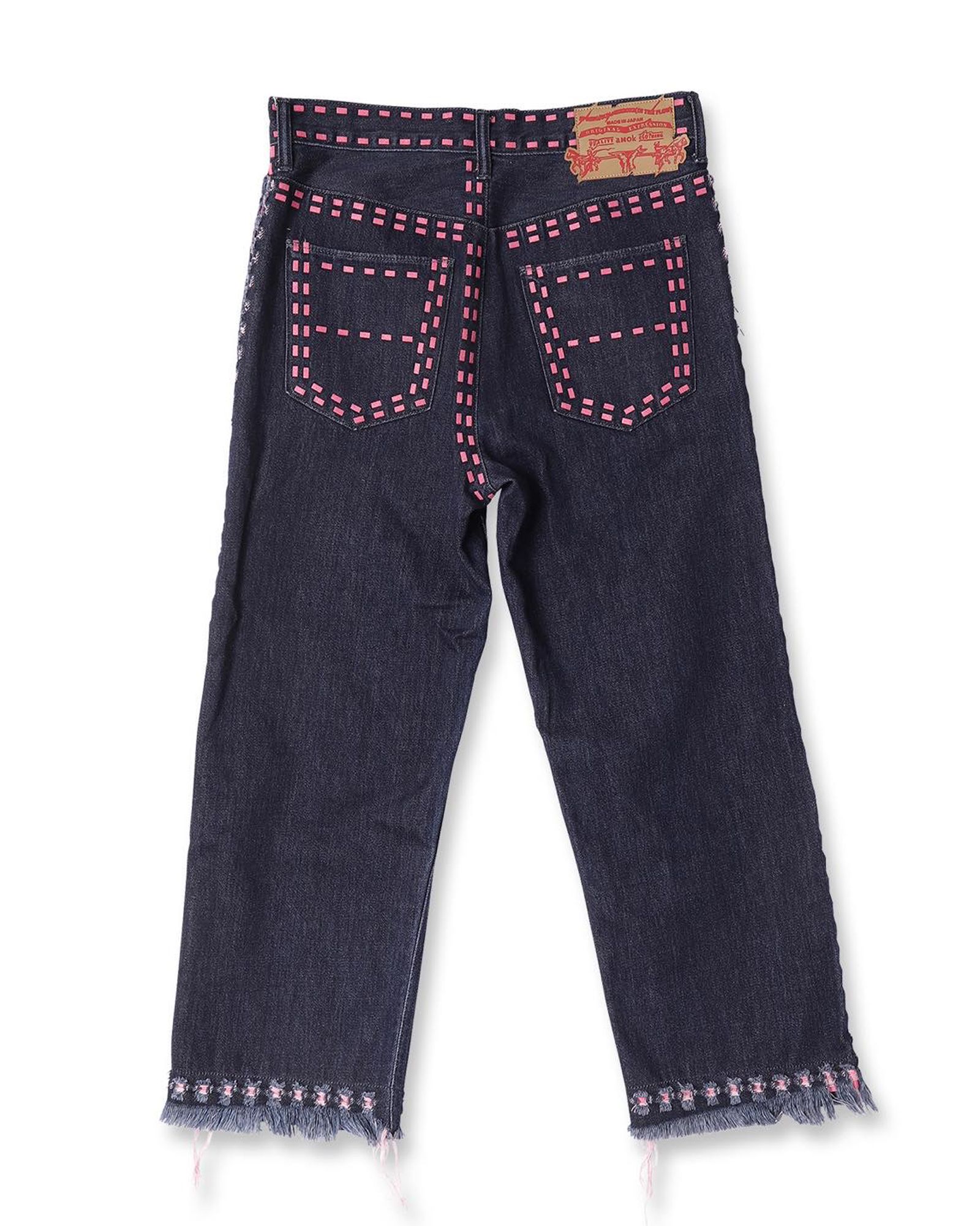 2022ss AMOK / アモク Laser Stitch Jeans AMOK - Laser Stitch Jeans | fakejam