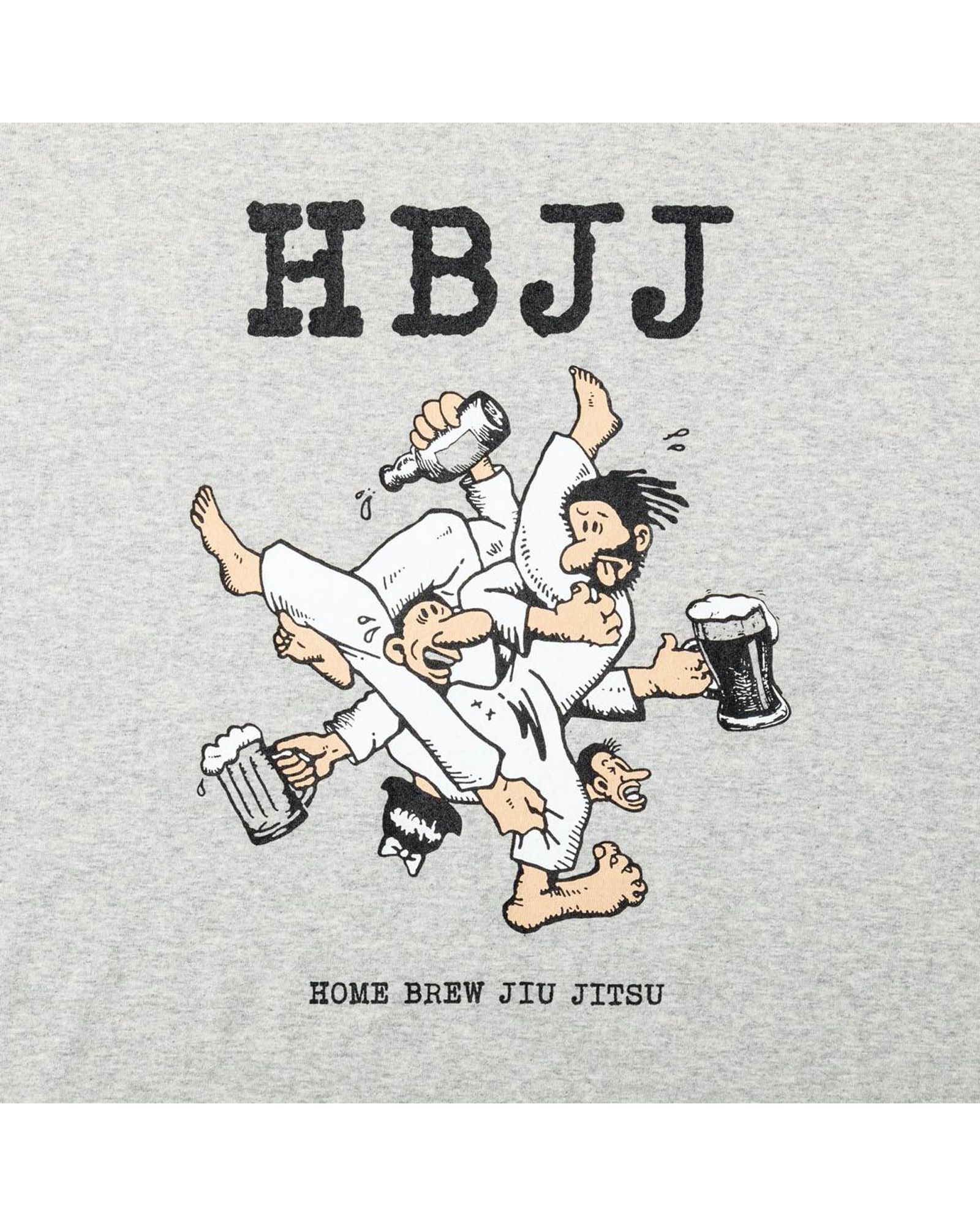 HBJJ aka HOME BREW JIU JITSU (LS) designed by Jerry UKAI