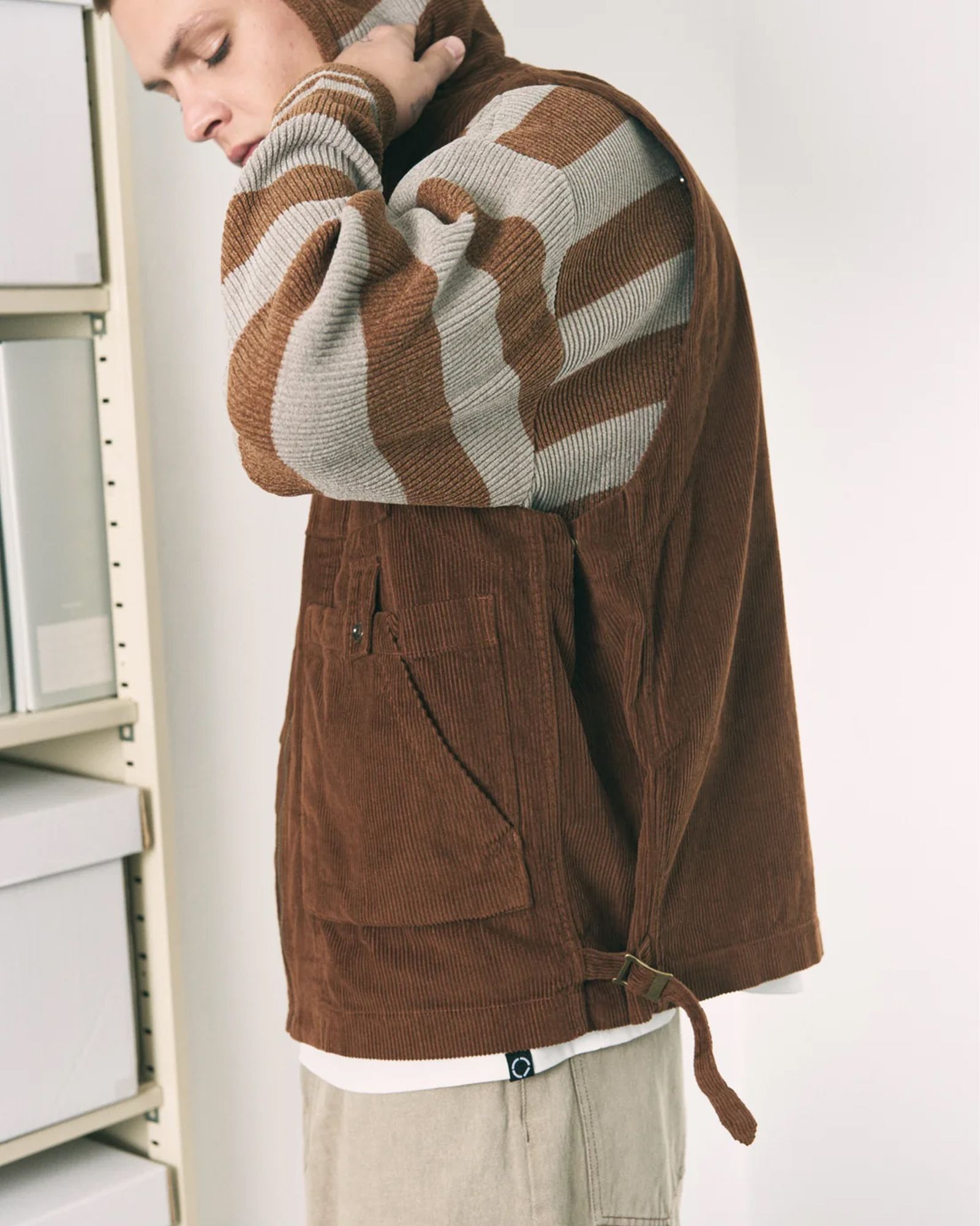 Double Cord Jacket / コーデュロイジャケット / ブラウン / PD-262-JK-041