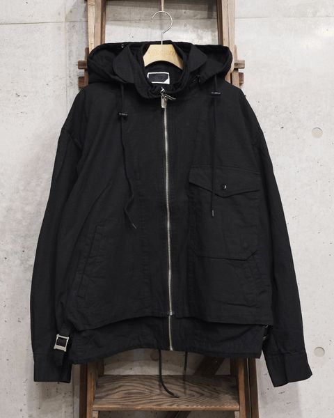 Visor Double Zip Jacket / ワークジャケット / ブラック / PD-262-JK-091
