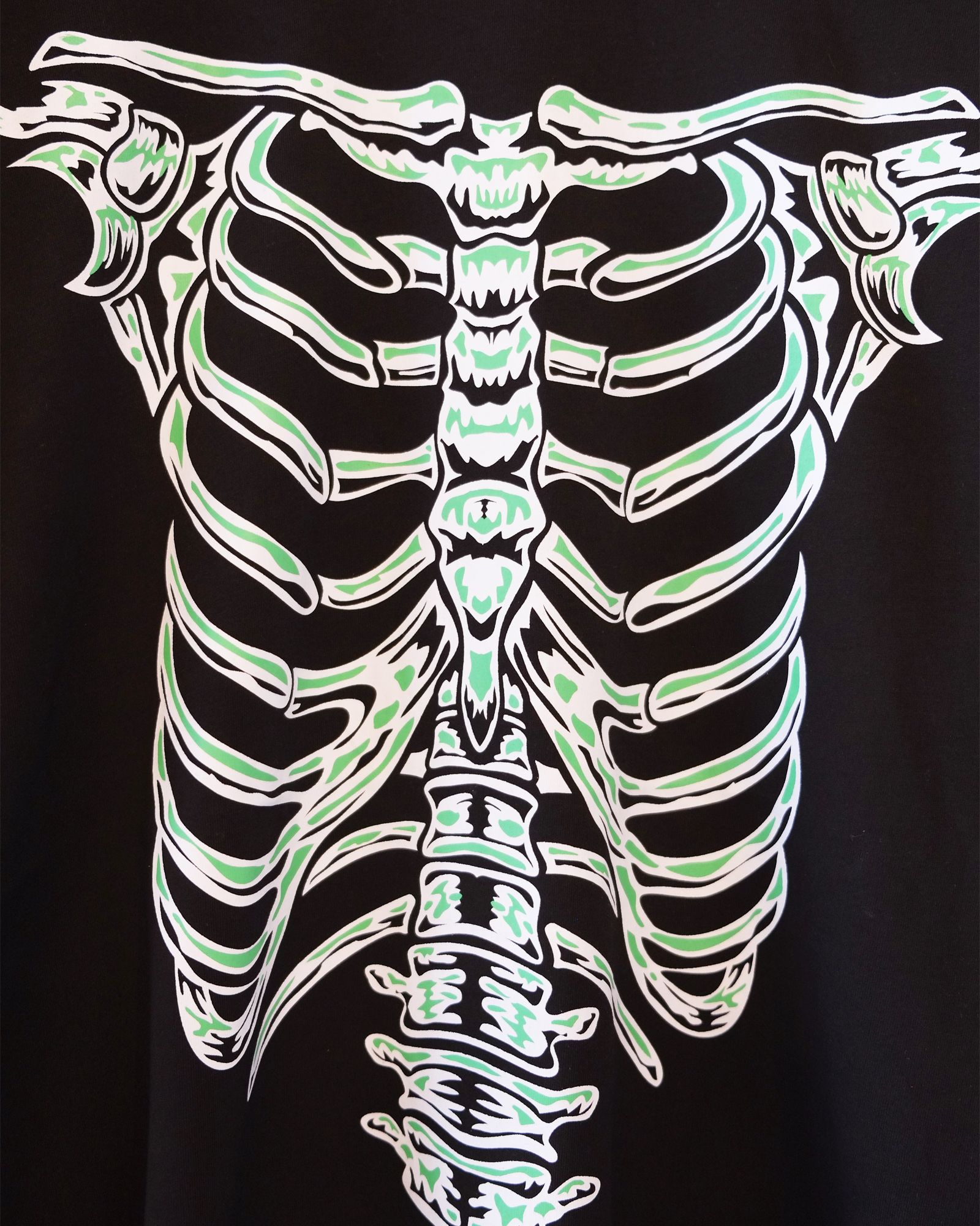 Bone L/S Tee / ボーン ロングスリーブTシャツ / ブラック / PD-262-LCS-051