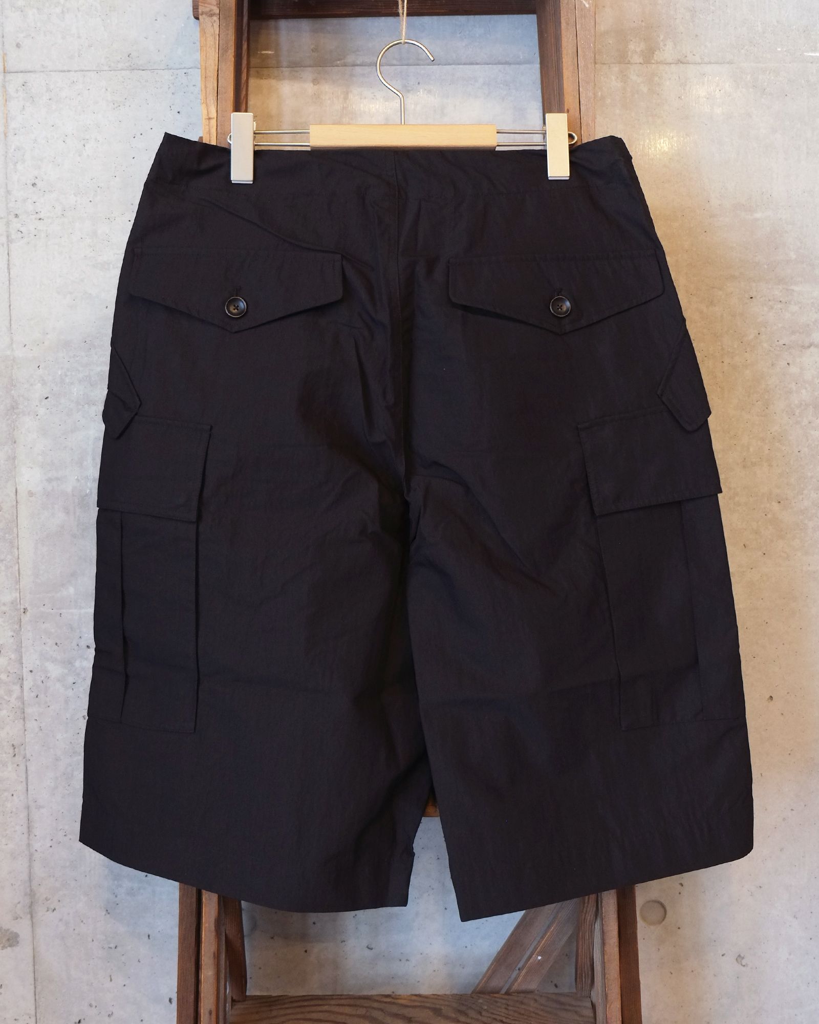 Ambient C/N Cargo Baggy Shorts / ショートパンツ / ブラック / MW-PT26107