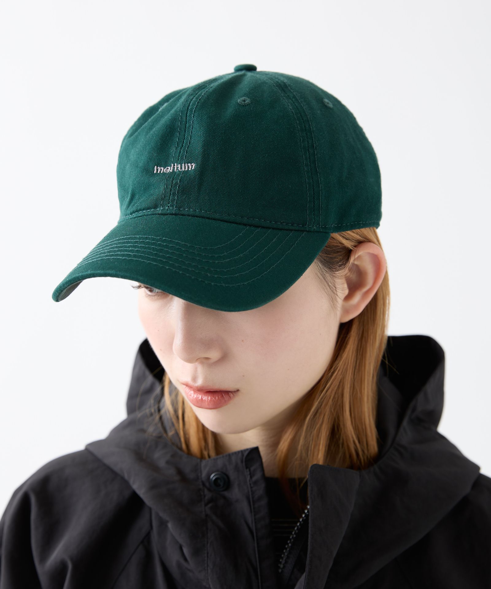 Basic Logo Cap / ベーシック ロゴ キャップ/ グリーン / MTM-HT-0334-25-A