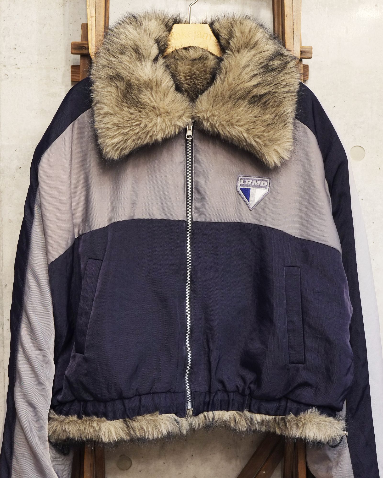 Reversible Fur Jacket / ファー ブルゾン / ベージュ / LM-26aw-2205