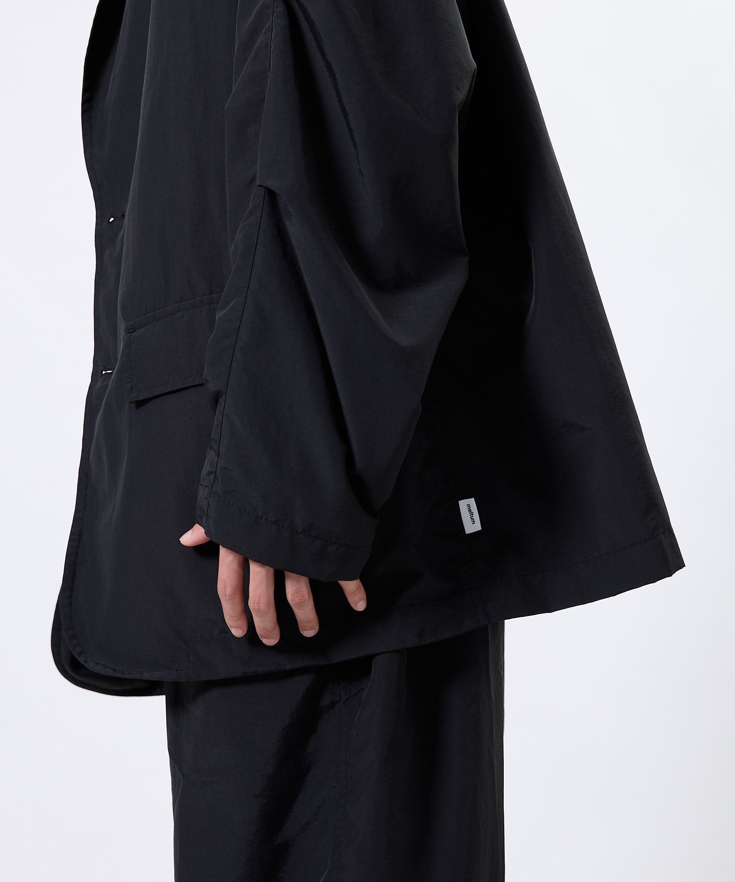 Supplex® DAILY LOOSE 2B JACKET / ルーズ 2Bジャケット / ブラック / MTM-JK-0384-26-C