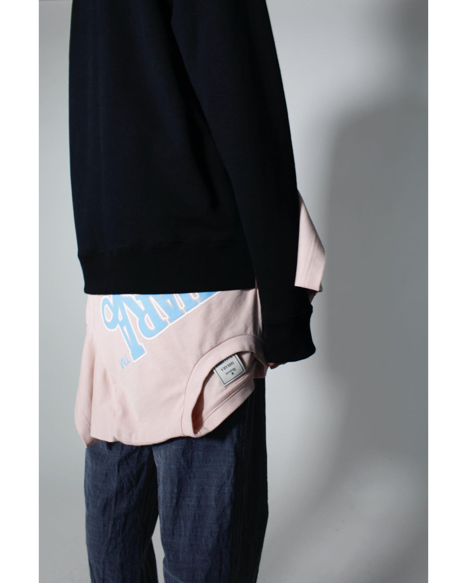T-shirt Layerd Pullover