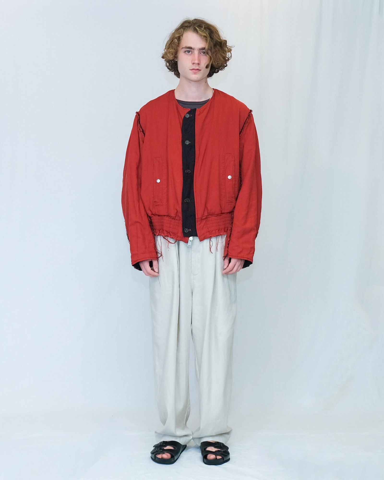 Jacquard Bomber Jacket