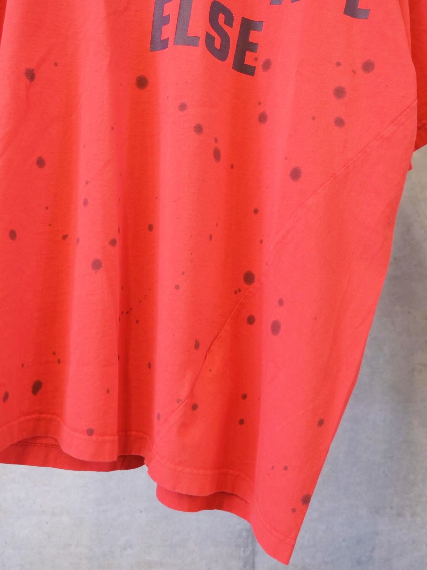 Hand Dye Twist Tee Shirt/ SOMEPLACE ELSE
