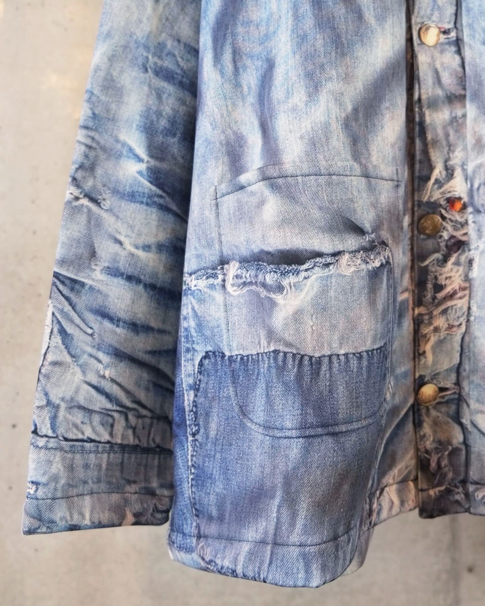 Denim Print Cover All